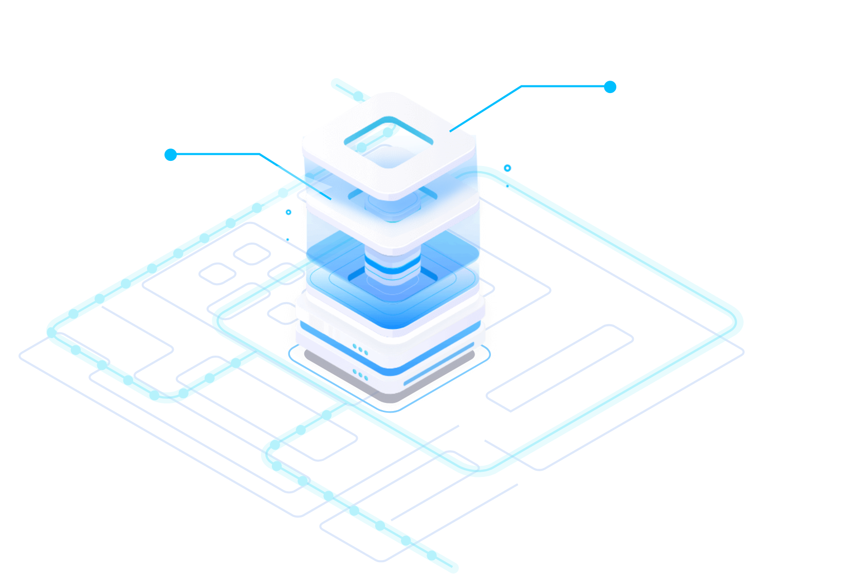 Support for docking with public and alliance chains